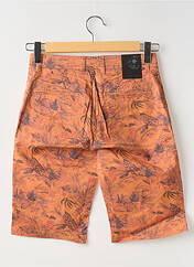 Bermuda orange LA CIBLE ROUGE pour homme seconde vue