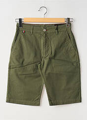 Bermuda vert LA CIBLE ROUGE pour homme seconde vue