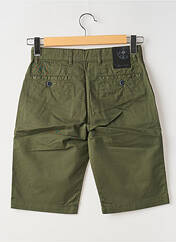 Bermuda vert LA CIBLE ROUGE pour homme seconde vue