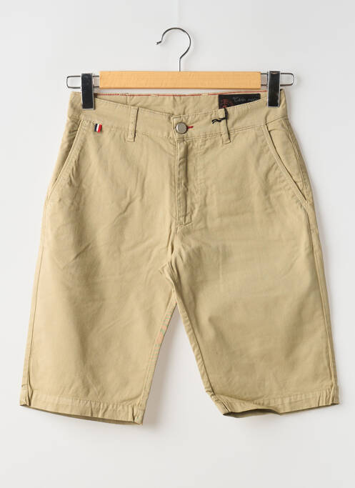 Bermuda beige LA CIBLE ROUGE pour homme