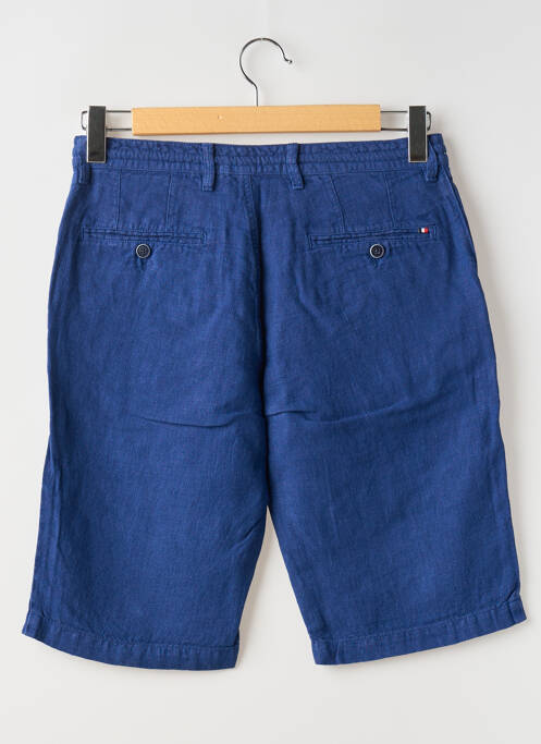 Bermuda bleu LA CIBLE ROUGE pour homme