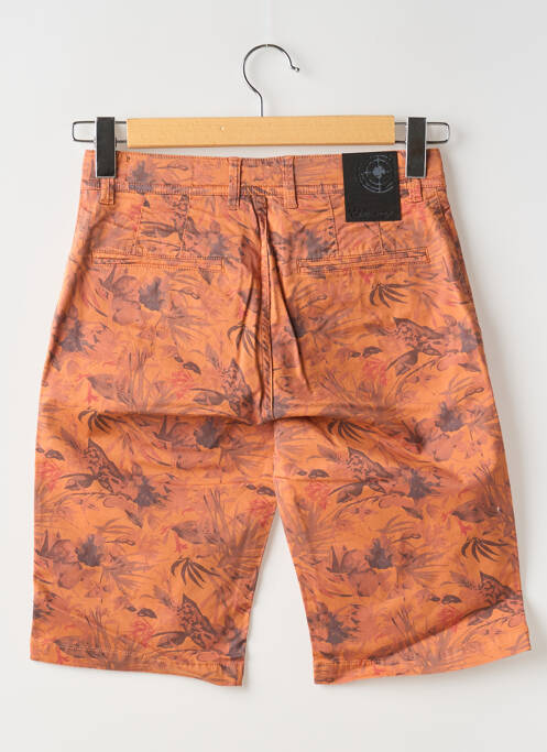 Bermuda orange LA CIBLE ROUGE pour homme