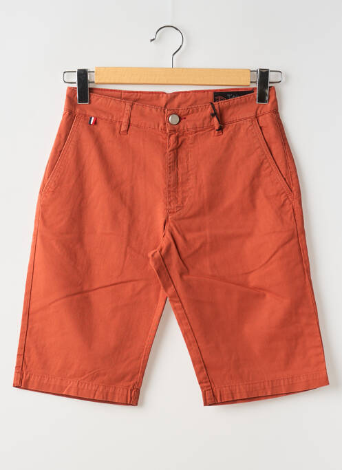 Bermuda orange LA CIBLE ROUGE pour homme