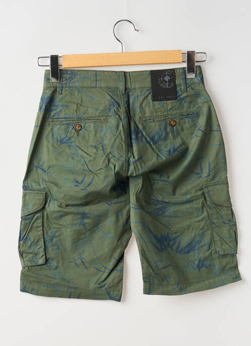 Bermuda vert LA CIBLE ROUGE pour homme