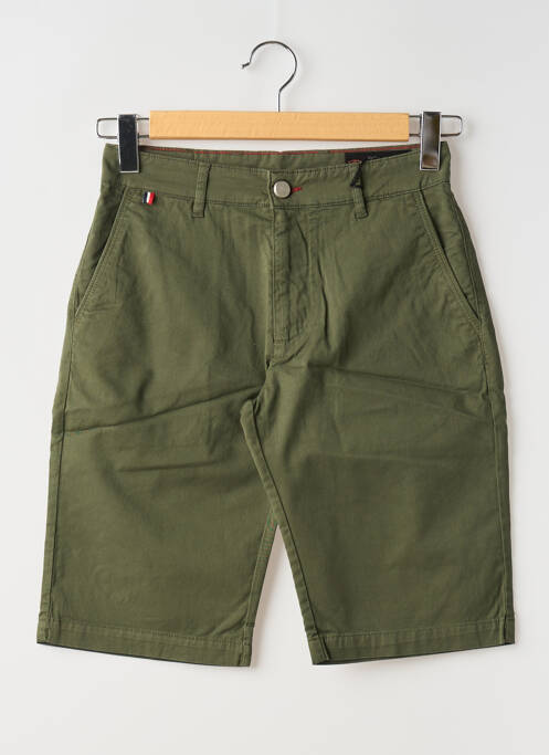 Bermuda vert LA CIBLE ROUGE pour homme