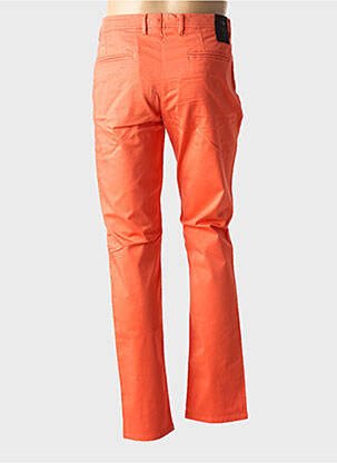 Pantalon chino poches orange LA CIBLE ROUGE homme
