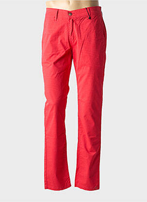 Pantalon chino stretch taille normale rouge LA CIBLE ROUGE homme