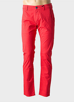 Pantalon chino poches rouge LA CIBLE ROUGE homme