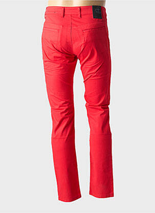 Pantalon chino poches rouge LA CIBLE ROUGE homme