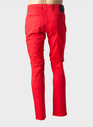 Pantalon chino poches rouge LA CIBLE ROUGE homme