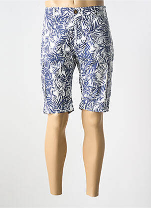 Bermuda stretch taille normale bleu LA CIBLE ROUGE homme
