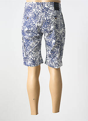 Bermuda stretch taille normale bleu LA CIBLE ROUGE homme