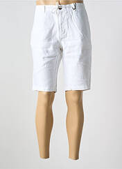 Bermuda blanc LA CIBLE ROUGE pour homme seconde vue
