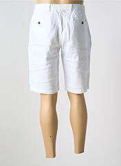 Bermuda blanc LA CIBLE ROUGE pour homme seconde vue