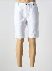 Bermuda blanc LA CIBLE ROUGE pour homme seconde vue