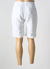 Bermuda blanc LA CIBLE ROUGE pour homme seconde vue