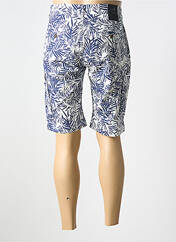 Bermuda bleu LA CIBLE ROUGE pour homme seconde vue