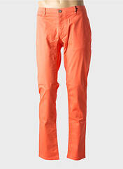 Pantalon chino orange LA CIBLE ROUGE pour homme seconde vue