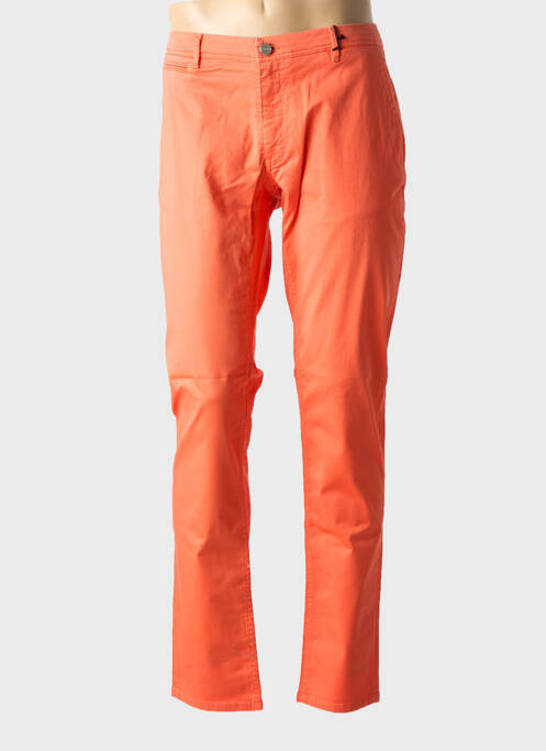 Pantalon chino orange LA CIBLE ROUGE pour homme