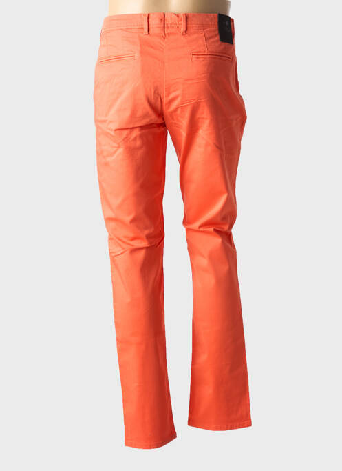 Pantalon chino orange LA CIBLE ROUGE pour homme