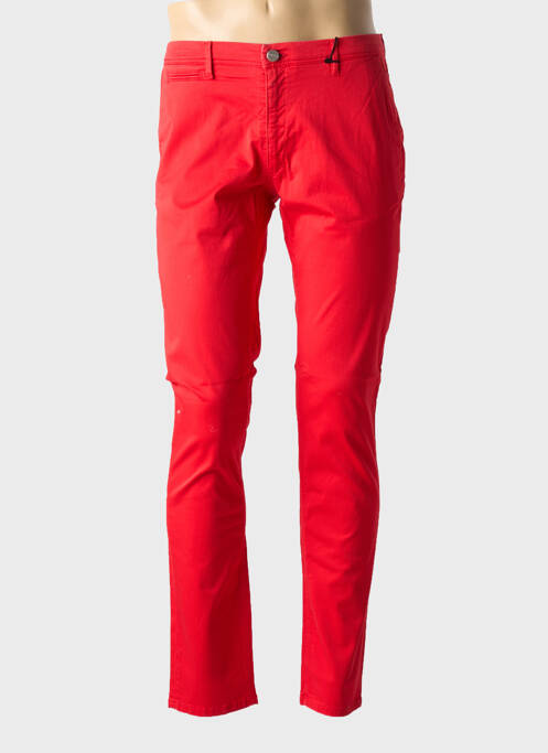 Pantalon chino rouge LA CIBLE ROUGE pour homme