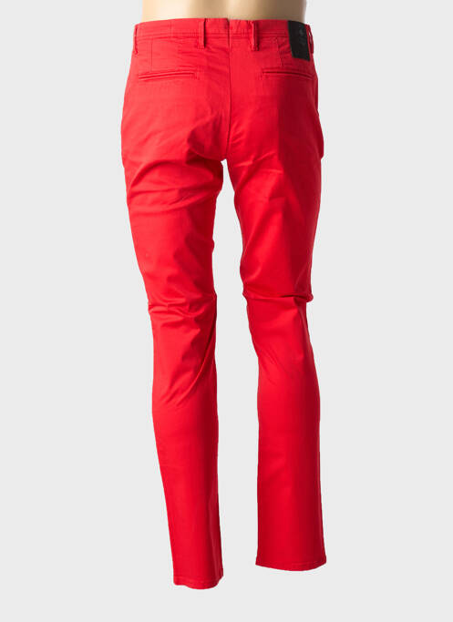 Pantalon chino rouge LA CIBLE ROUGE pour homme