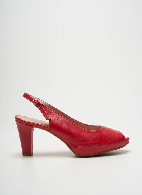 Sandales/Nu pieds rouge DORKING pour femme