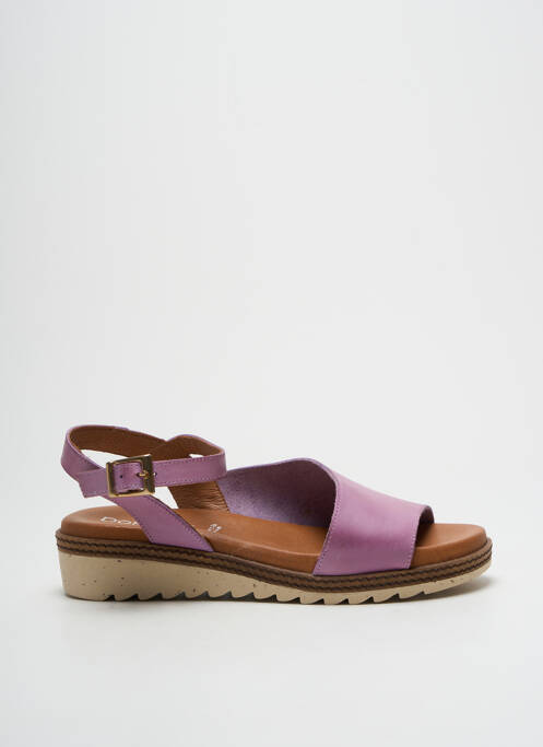 Sandales/Nu pieds violet DORKING pour femme