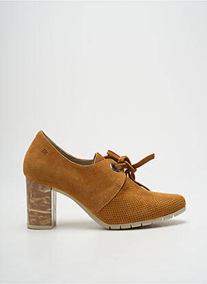 Derbies bout pointu talon de 7 à 9cm marron DORKING femme