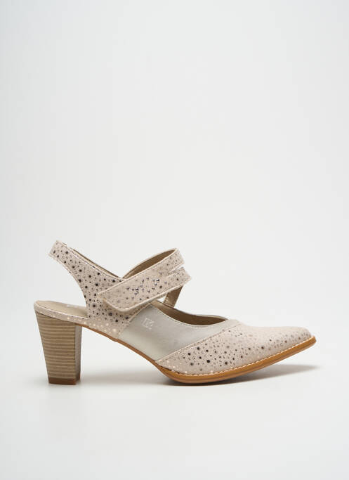 Sandales/Nu pieds beige DORKING pour femme