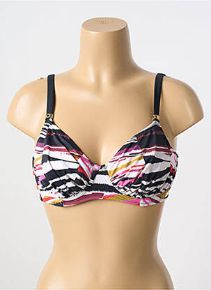 Haut de maillot de bain stretch haut soutien-gorge emboitant noir FANTASIE femme