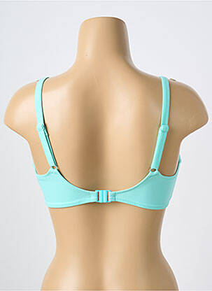 Haut de maillot de bain stretch bleu FREYA femme