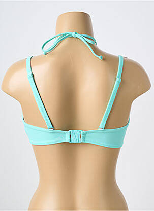 Haut de maillot de bain stretch haut bandeau bleu FREYA femme