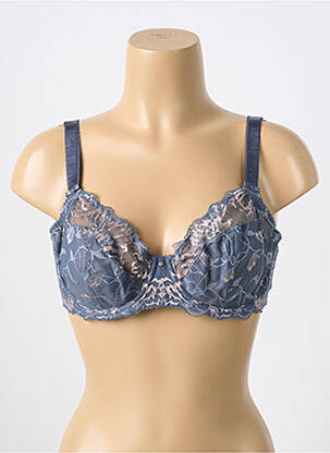 Soutien-gorge tissage dentelle haut soutien-gorge emboitant bleu FANTASIE femme
