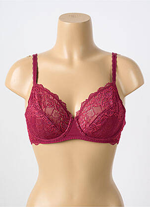 Soutien-gorge tissage dentelle haut soutien-gorge emboitant violet WACOAL femme