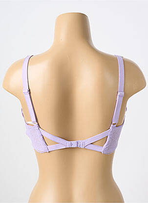 Soutien-gorge légère et transparente haut soutien-gorge emboitant violet FREYA femme