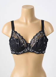 Soutien-gorge broderie haut soutien-gorge emboitant noir FANTASIE femme