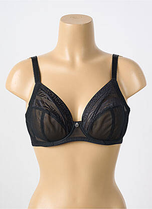Soutien-gorge tissage tulle haut soutien-gorge emboitant noir FANTASIE femme