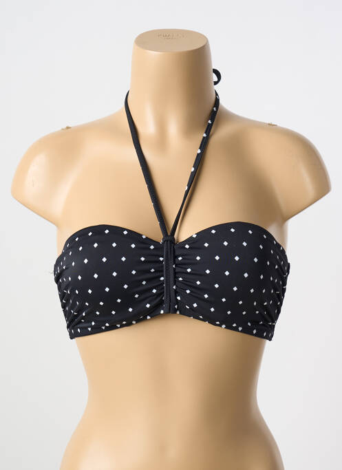 Haut de maillot de bain noir FREYA pour femme