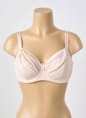 Soutien-gorge effet matière satinée haut soutien-gorge emboitant rose FANTASIE femme