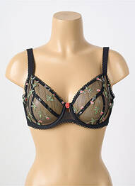 Soutien-gorge légère et transparente haut soutien-gorge emboitant noir FREYA femme