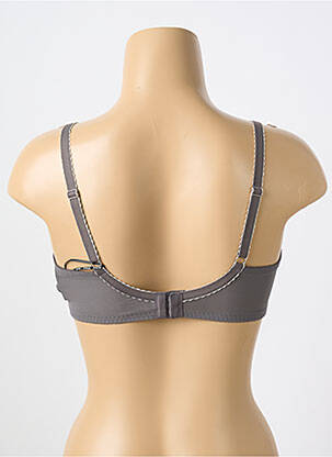 Soutien-gorge broderie haut soutien-gorge emboitant gris WACOAL femme