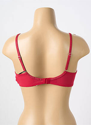 Soutien-gorge tissage dentelle haut soutien-gorge emboitant rouge WACOAL femme