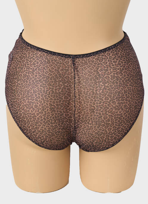 Culotte haute marron ELOMI pour femme