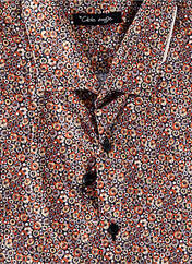 Chemise manches longues orange LA CIBLE ROUGE pour homme seconde vue