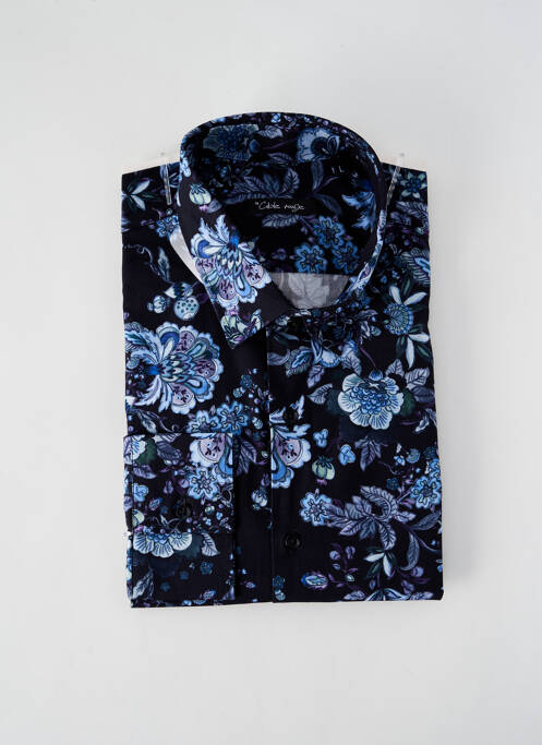 Chemise manches longues noir LA CIBLE ROUGE pour homme