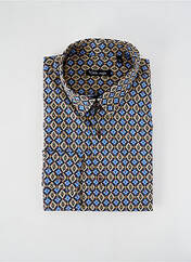 Chemise manches longues bleu LA CIBLE ROUGE pour homme seconde vue