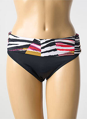 Bas de maillot de bain imprimé fantaisie culotte noir FANTASIE femme