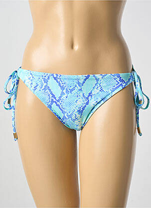 Bas de maillot de bain stretch bikini bleu FREYA femme