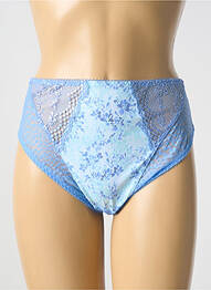Culotte tissage dentelle bleu ELOMI femme